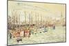 Les Sable D'Olonne-Paul Signac-Mounted Giclee Print