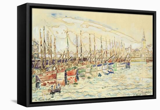 Les Sable D'Olonne-Paul Signac-Framed Stretched Canvas