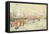 Les Sable D'Olonne-Paul Signac-Framed Stretched Canvas