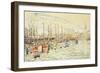 Les Sable D'Olonne-Paul Signac-Framed Giclee Print