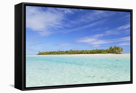 Les Sables Roses (Pink Sands), Tetamanu, Fakarava, Tuamotu Islands, French Polynesia, South Pacific-Ian Trower-Framed Stretched Canvas