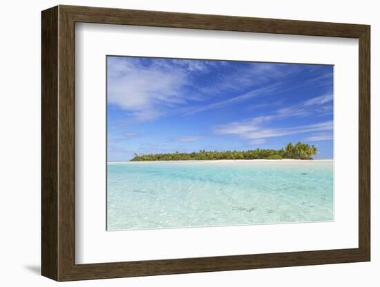 Les Sables Roses (Pink Sands), Tetamanu, Fakarava, Tuamotu Islands, French Polynesia, South Pacific-Ian Trower-Framed Photographic Print