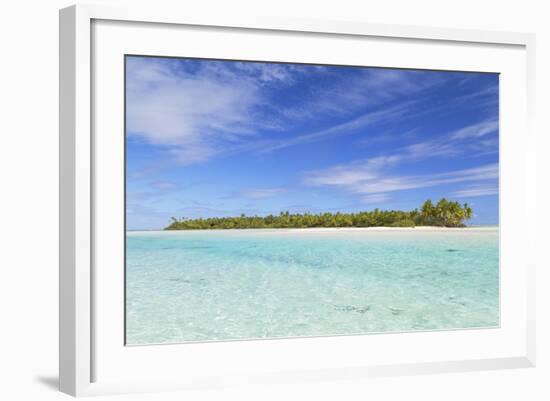 Les Sables Roses (Pink Sands), Tetamanu, Fakarava, Tuamotu Islands, French Polynesia, South Pacific-Ian Trower-Framed Photographic Print