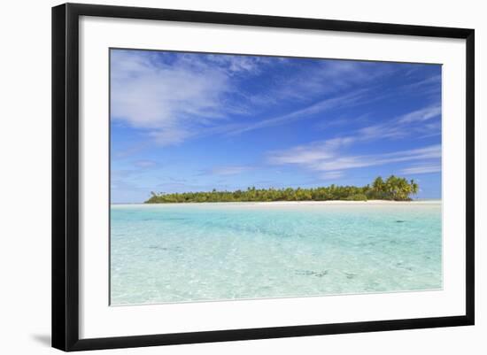 Les Sables Roses (Pink Sands), Tetamanu, Fakarava, Tuamotu Islands, French Polynesia, South Pacific-Ian Trower-Framed Photographic Print