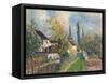 Les Sablons, 1883-Alfred Sisley-Framed Stretched Canvas
