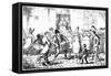 Les Savoyards, 1818-George Cruikshank-Framed Stretched Canvas