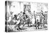 Les Savoyards, 1818-George Cruikshank-Stretched Canvas