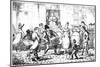 Les Savoyards, 1818-George Cruikshank-Mounted Giclee Print