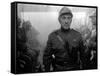 Les Sentiers by la gloire Paths of Glory by Stanley Kubrik with Kirk Douglas, 1957 (b/w photo)-null-Framed Stretched Canvas