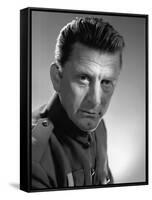 Les Sentiers by la gloire Paths of Glory by Stanley Kubrik with Kirk Douglas, 1957 (b/w photo)-null-Framed Stretched Canvas