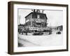 Les Sept Chemins Hairpin at the French Grand Prix, Lyons, 1924-null-Framed Photographic Print