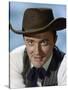 Les Sept Mercenaires The MAGNIFICENT SEVEN by JohnSturges with Robert Vaughn, 1960 (photo)-null-Stretched Canvas