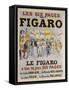 Les six pages du Figaro-Harry Finney-Framed Stretched Canvas