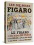 Les six pages du Figaro-Harry Finney-Stretched Canvas