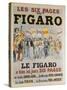 Les six pages du Figaro-Harry Finney-Stretched Canvas