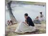 Les souvenirs-Emile Friant-Mounted Giclee Print