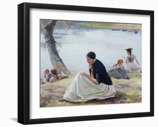 Les souvenirs-Emile Friant-Framed Giclee Print