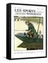 Les Sports Modernes, Magazine Cover, France, 1906-null-Framed Stretched Canvas