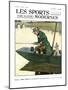 Les Sports Modernes, Magazine Cover, France, 1906-null-Mounted Giclee Print