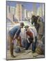 Les Terrassiers-Maximilien Luce-Mounted Giclee Print