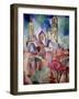 Les Tours De Laon Painting by Robert Delaunay (1885-1941) 1912 Sun. 1,3X1,62 M Paris, Musee Nationa-Robert Delaunay-Framed Giclee Print