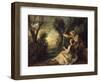 Les Tourterelles-Nicolas Lancret-Framed Giclee Print