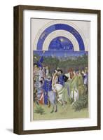 Les Très Riches Heures du duc de Berry-null-Framed Giclee Print