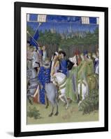 Les Très Riches Heures du duc de Berry-null-Framed Giclee Print