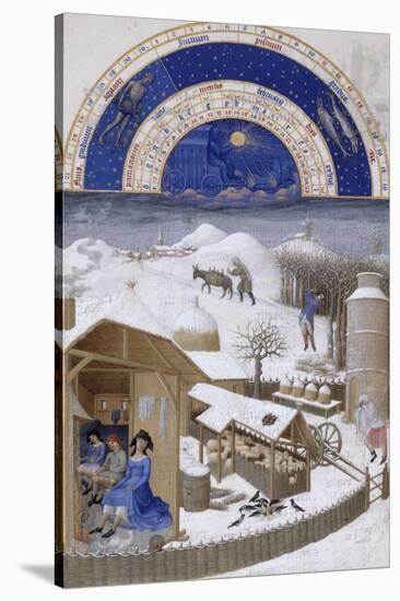 Les Très Riches Heures du duc de Berry-null-Stretched Canvas