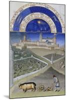 Les Très Riches Heures du duc de Berry-null-Mounted Giclee Print