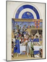 Les Très Riches Heures du duc de Berry-null-Mounted Giclee Print