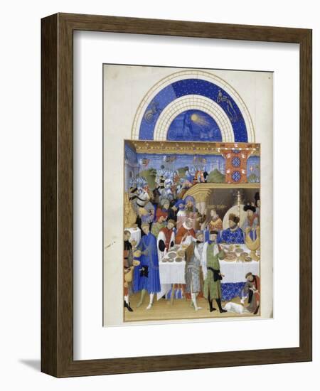 Les Très Riches Heures du duc de Berry-null-Framed Giclee Print