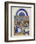 Les Très Riches Heures du duc de Berry-null-Framed Giclee Print