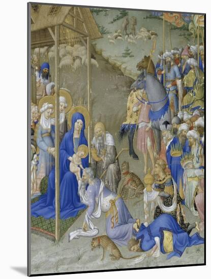 Les Très Riches Heures du duc de Berry-null-Mounted Giclee Print