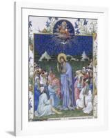 Les Très Riches Heures du duc de Berry-null-Framed Giclee Print