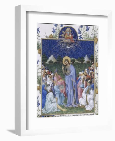 Les Très Riches Heures du duc de Berry-null-Framed Giclee Print