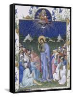 Les Très Riches Heures du duc de Berry-null-Framed Stretched Canvas