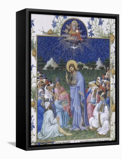 Les Très Riches Heures du duc de Berry-null-Framed Stretched Canvas