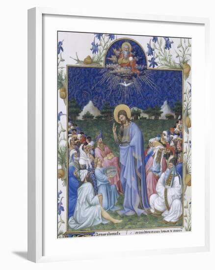 Les Très Riches Heures du duc de Berry-null-Framed Giclee Print