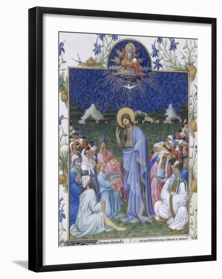 Les Très Riches Heures du duc de Berry-null-Framed Giclee Print