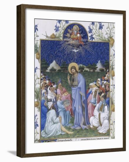 Les Très Riches Heures du duc de Berry-null-Framed Giclee Print