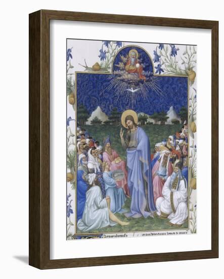 Les Très Riches Heures du duc de Berry-null-Framed Giclee Print