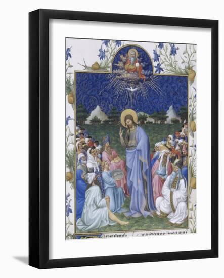 Les Très Riches Heures du duc de Berry-null-Framed Giclee Print