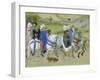 Les Très Riches Heures du duc de Berry-null-Framed Giclee Print