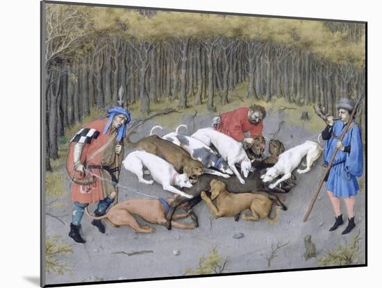 Les Très Riches Heures du duc de Berry-null-Mounted Giclee Print