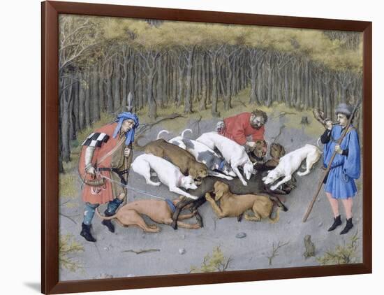 Les Très Riches Heures du duc de Berry-null-Framed Giclee Print