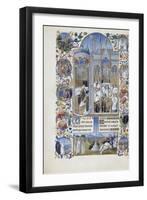 Les Très Riches Heures du duc de Berry-null-Framed Giclee Print