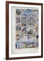 Les Très Riches Heures du duc de Berry-null-Framed Giclee Print