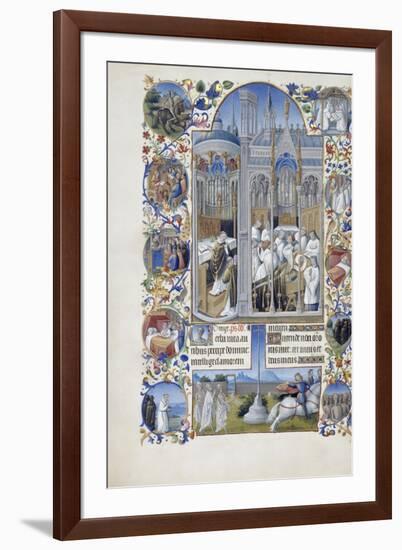 Les Très Riches Heures du duc de Berry-null-Framed Giclee Print