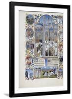 Les Très Riches Heures du duc de Berry-null-Framed Giclee Print